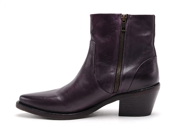 Rosemetal boots bottine talons femme kiffis violet