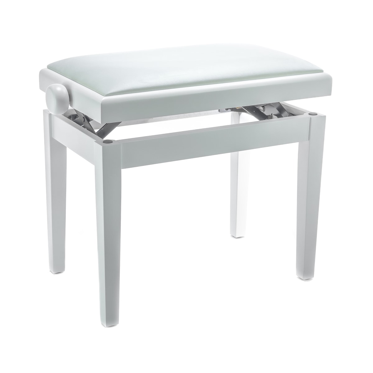 BandMate Adam Piano Bench Deluxe (Matt hvit)