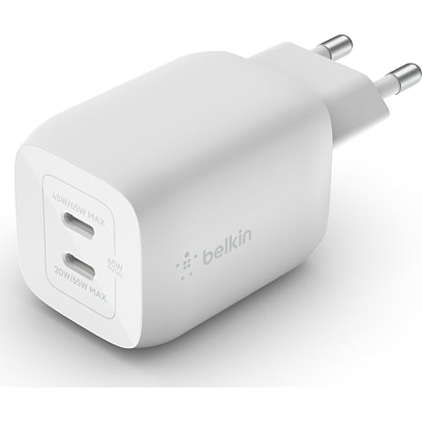 Belkin Dual USB-C oplader 65 W