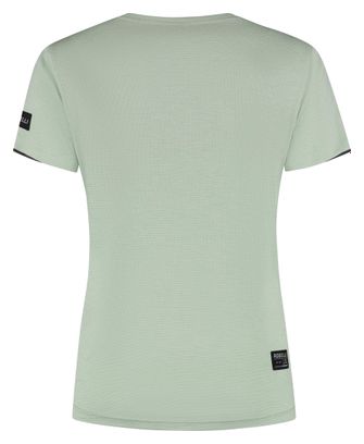 Maillot Manches Courtes De Running Rogelli Distance Menthe Femme