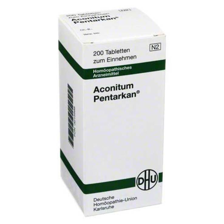 DHU Aconitum Pentarkan Tabletten, 200 St