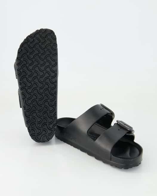 Birkenstock Arizona Big Buckle EVA Pantoletten in Schwarz