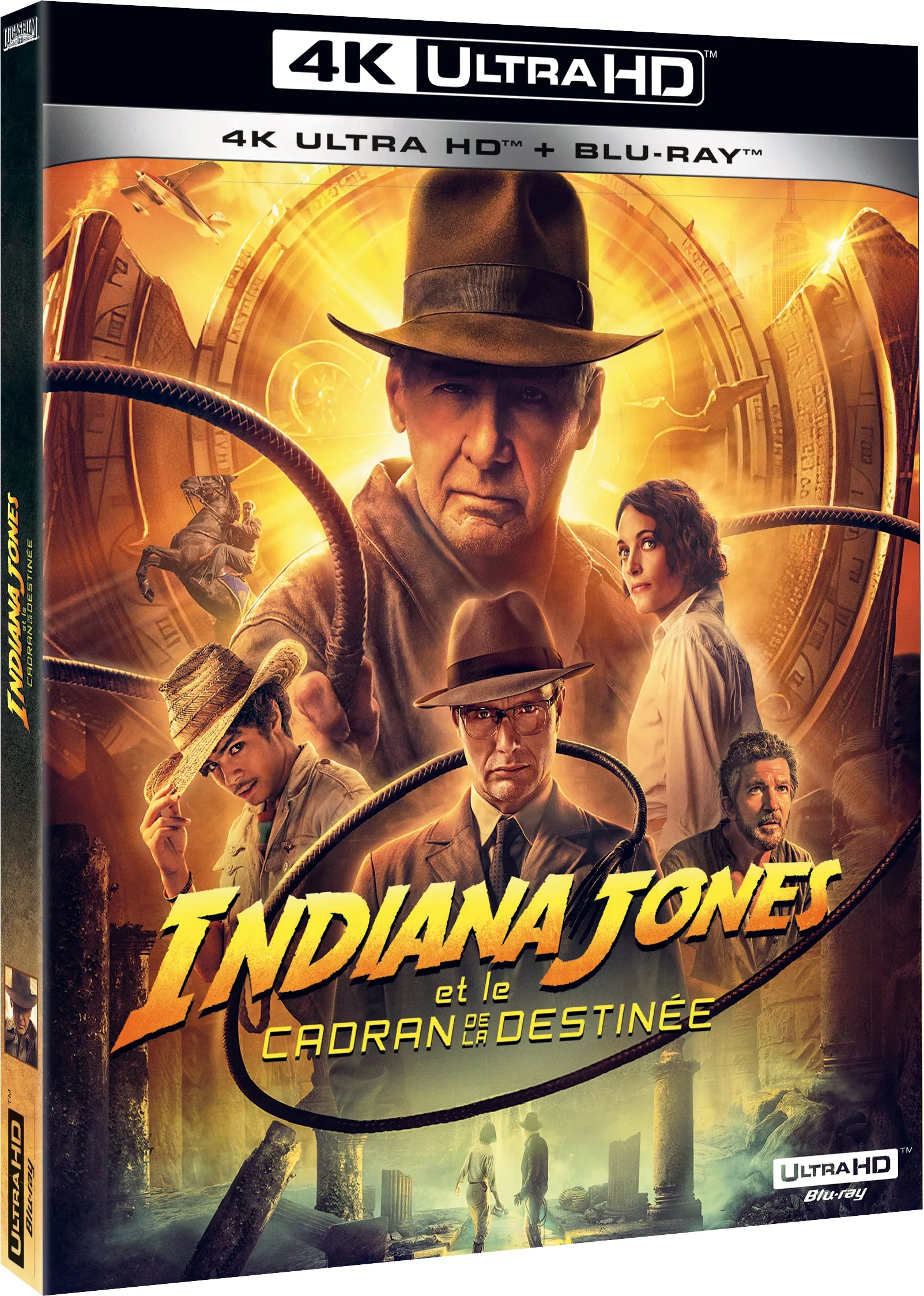 Indiana Jones et le Cadran de la Destinée (Blu-ray 4K   Blu-ray) Disques Blu-ray films