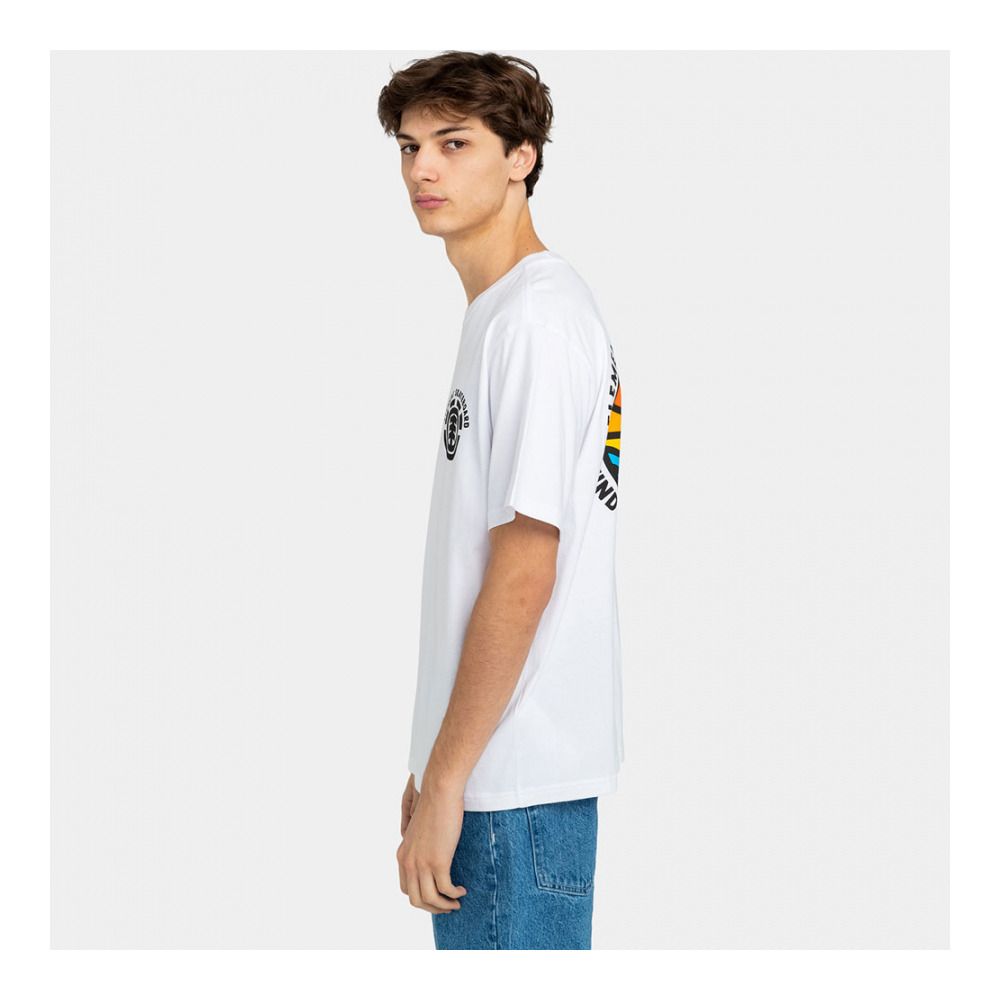 Element GREAT OUTDOOR - Tee-shirt Homme optic white