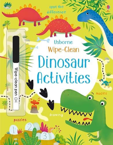 Wipe-Clean Dinosaur Activities - Wipe-clean Activities (Paperback)
