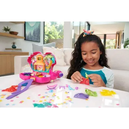 Mattel Polly Pocket Flamingo-Party Spielset, inkl. 2 Figuren & Zubehör