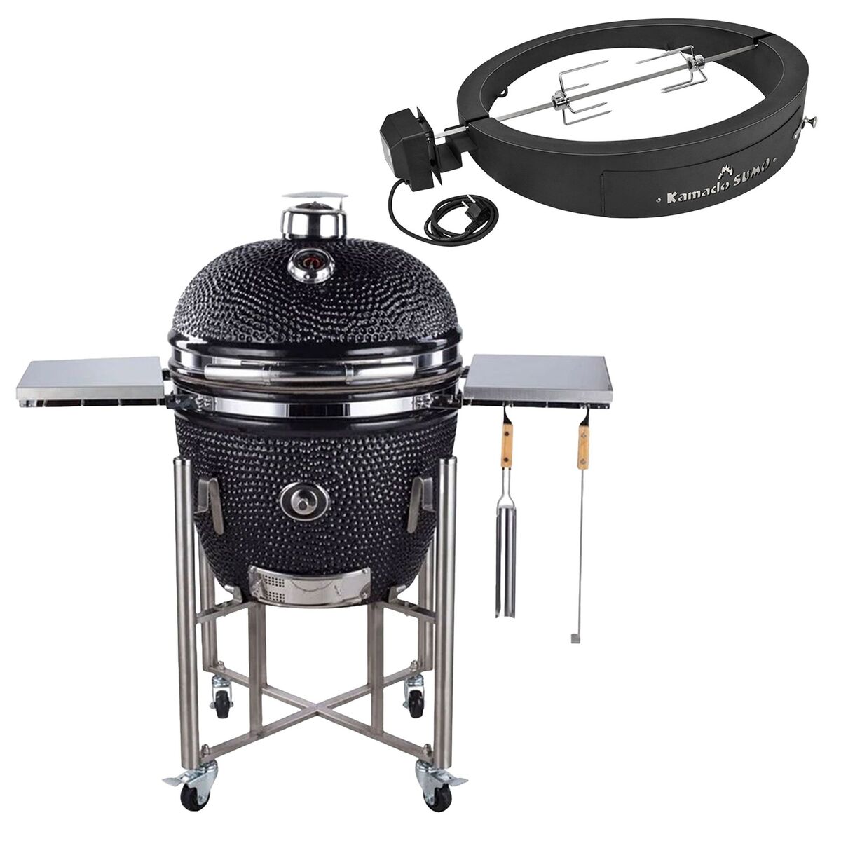 Signature PRO grill + Grillmesterens rotisseri & pizzaugn