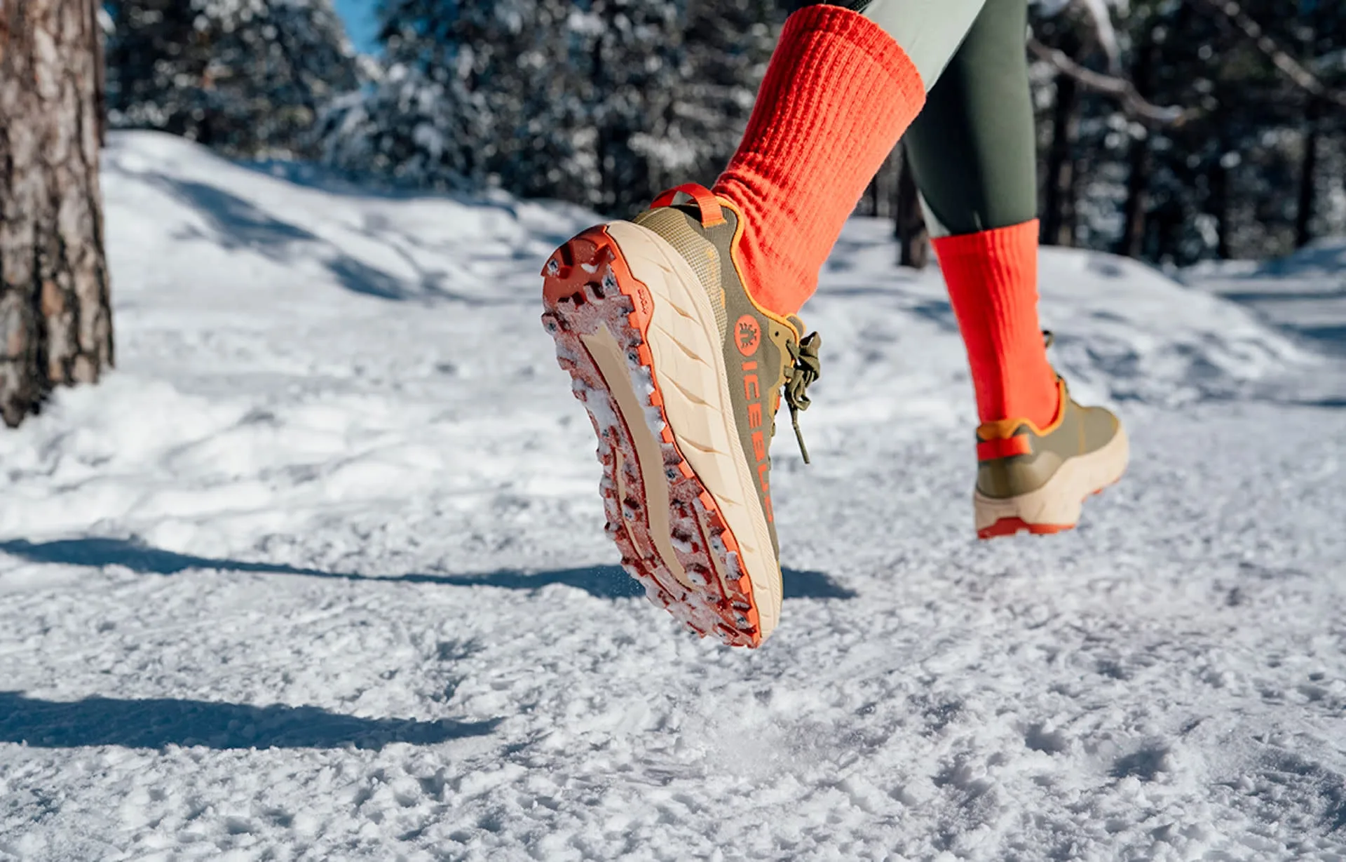 Icebug Women's Arcus 2 Bugrip Gore-Tex Olive/Terracotta