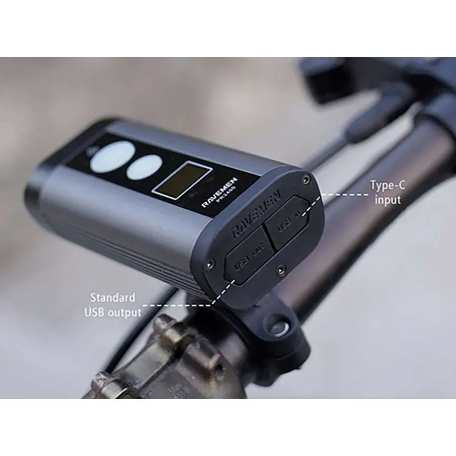 Ravemen PR2400 Koplamp Zwart