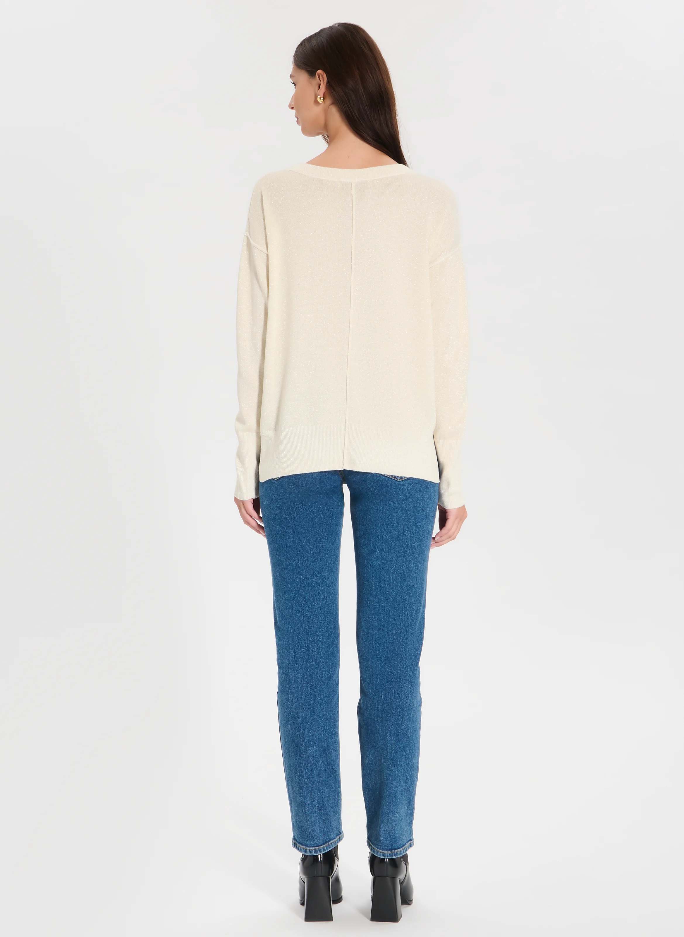 PUCCI - Pull droit en maille | Doré