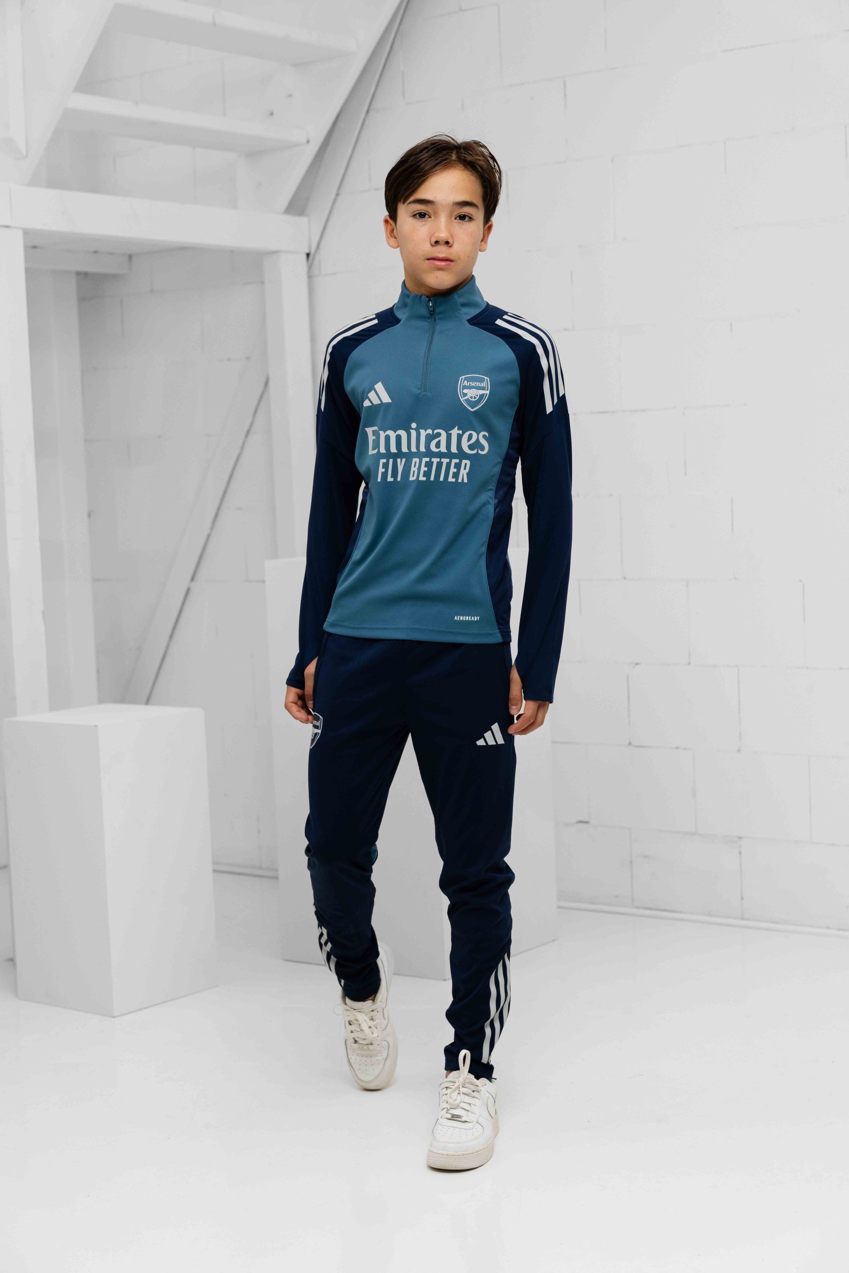 Arsenal 1/4 Zip Trainingspak Junior 2025/2026