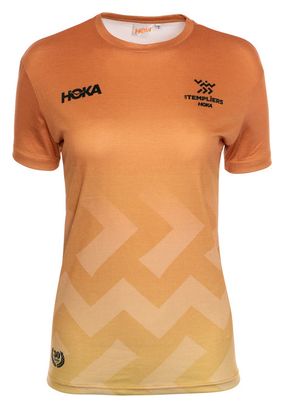 T-shirt Hoka Les Templiers All Day Tee Jaune Femme