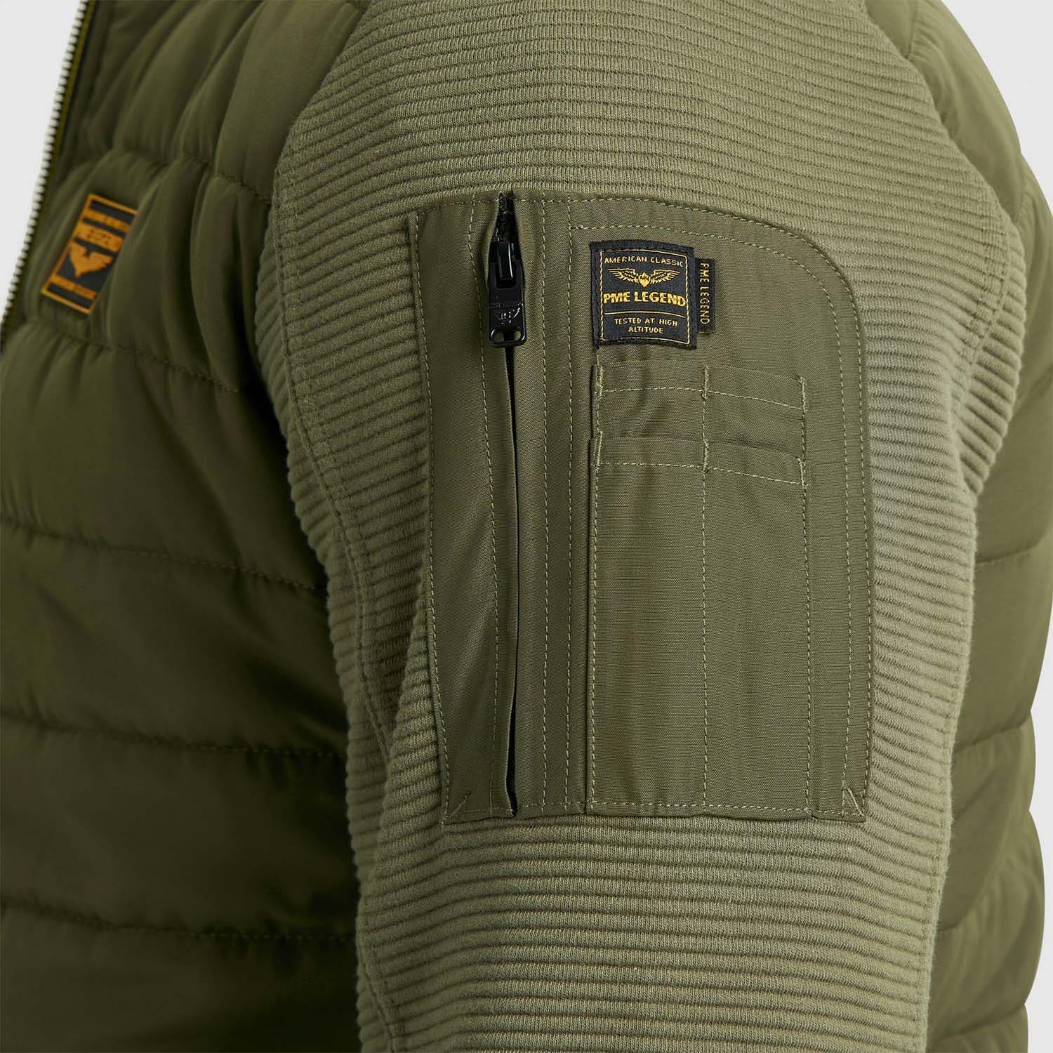 PME Legend  Zip Jacket Ottoman Mixed Padded