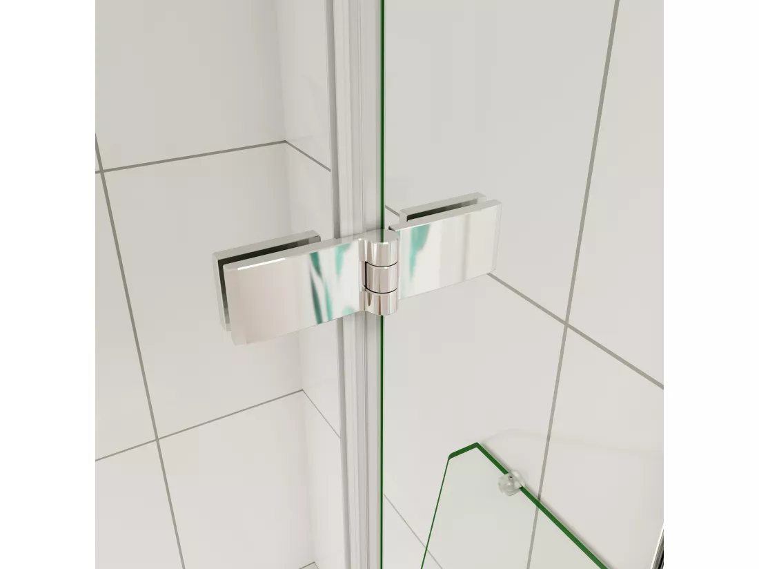 Aica pare baignoire 120x140cm paravent pivotant,5mm verre de sécurit,Paroi de douche pour baignoire,avec porte-serviette en inox et 2 étagères