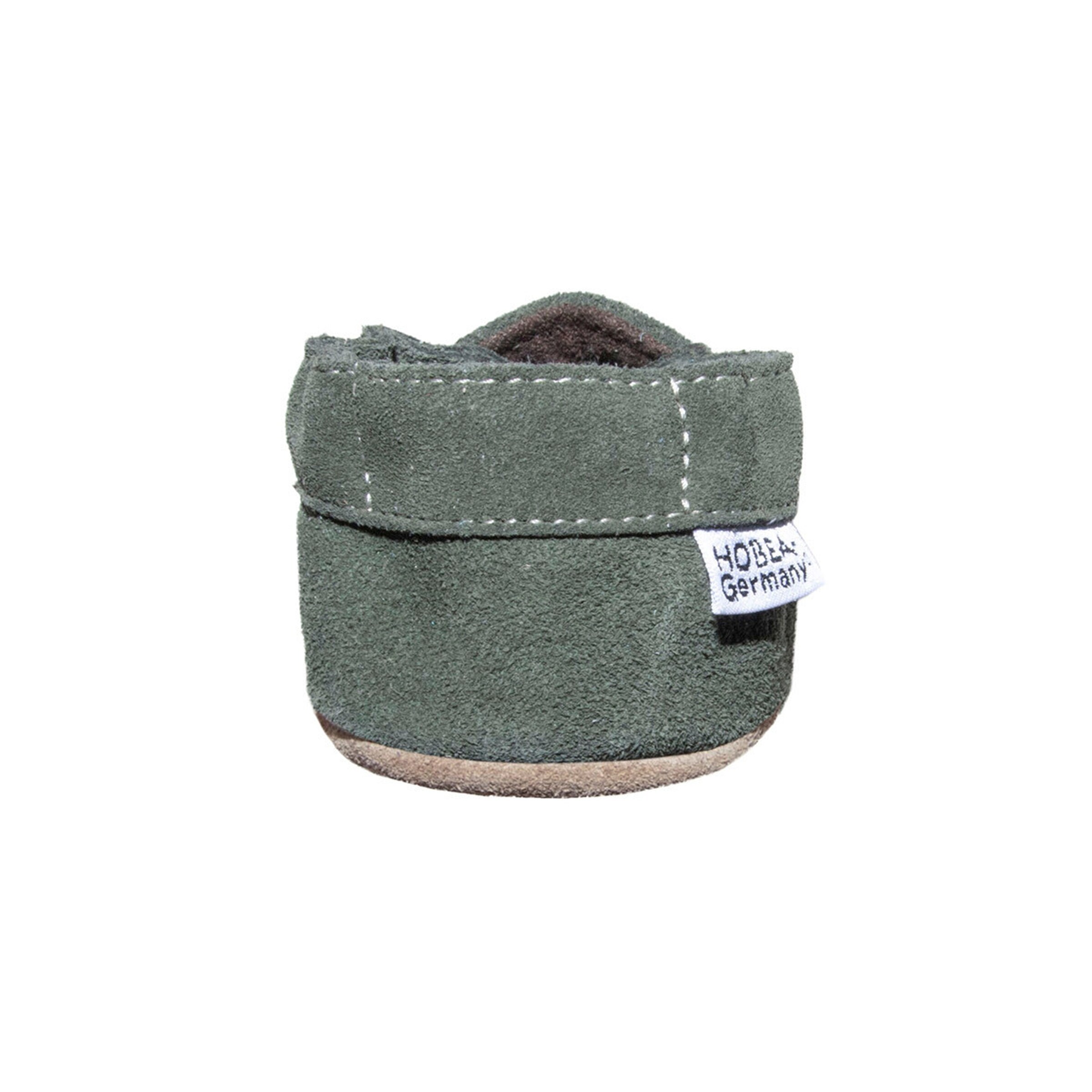 HOBEA-Germany Krabbelschuhe oliv