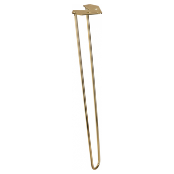 Duraline tafelpoot goud 72 cm