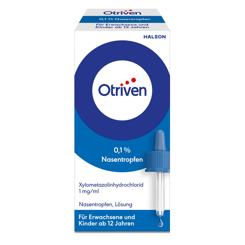 Otriven gegen Schnupfen 0,1 % Nasentropfen
