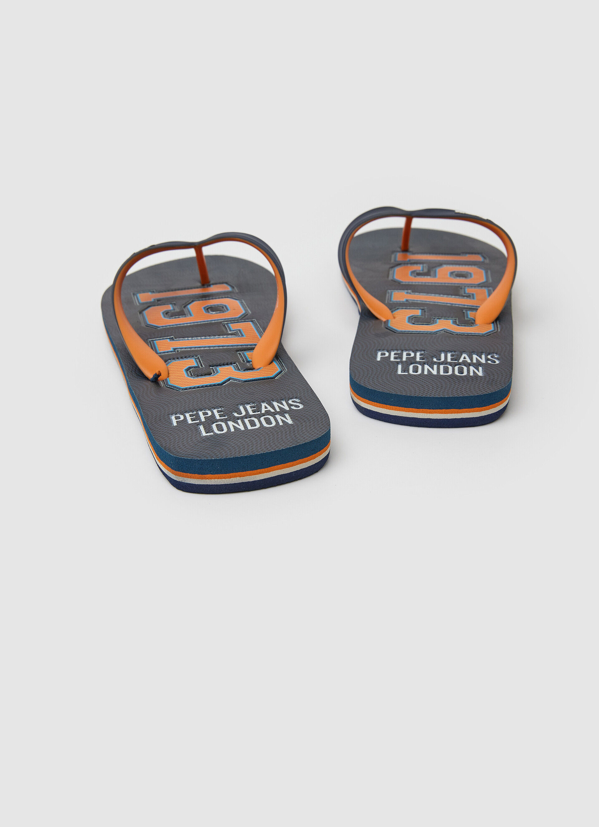 Chinelo de praia havaiano 1973 - azul marinho