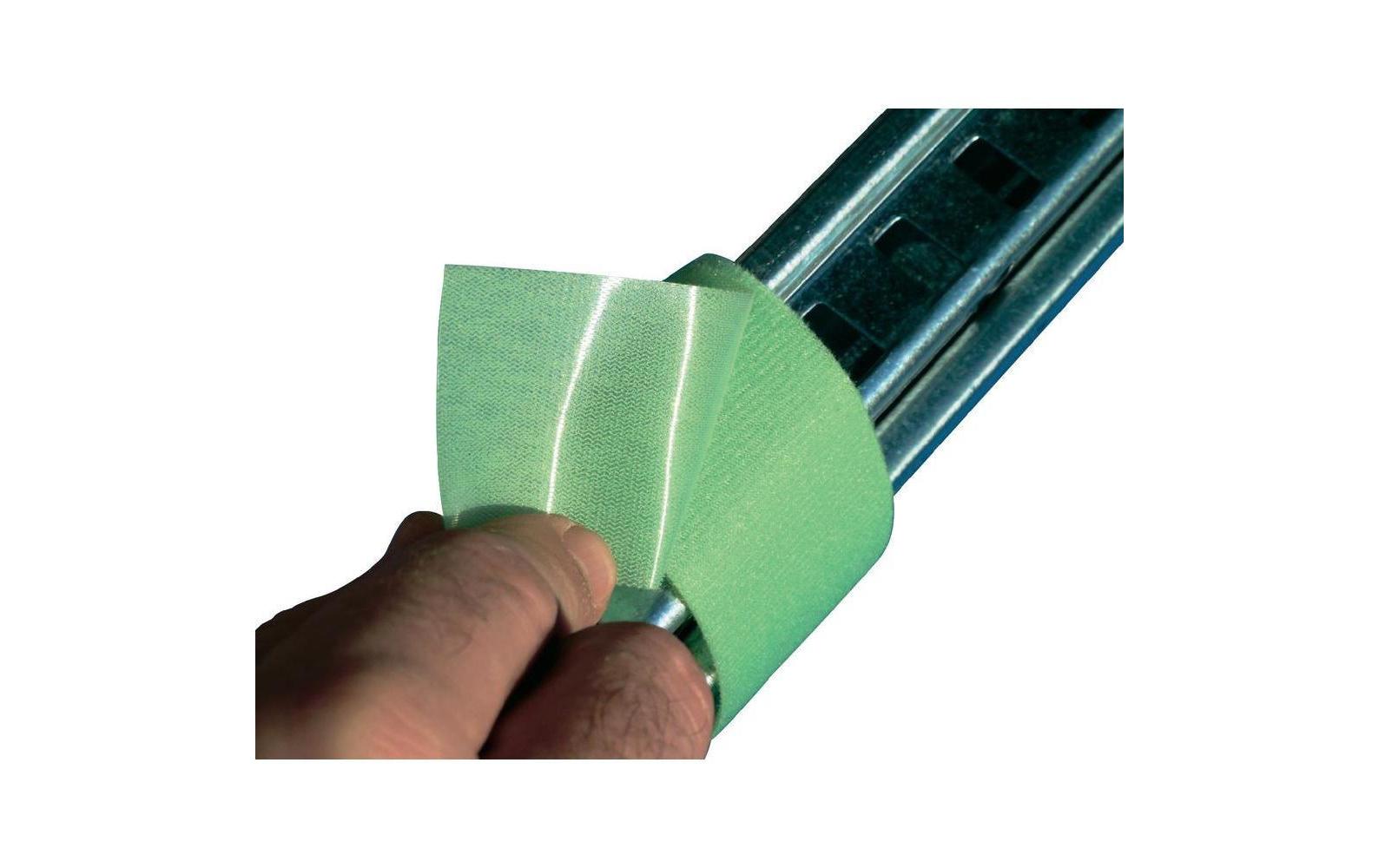 Klett-Kabelbinder Wrap Easy Tape 10 mm x 5 m, GrünWrap Easy Tape in der Farbe Grün
