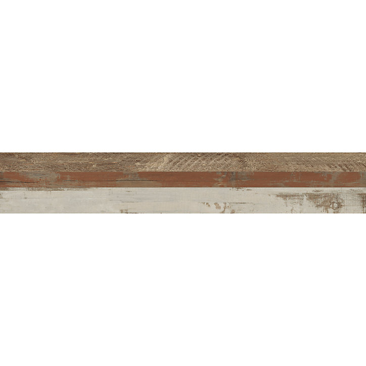 Carrelage sol et mur grès cérame bois beige mat 20 x 120 cm Moongray Baldocer