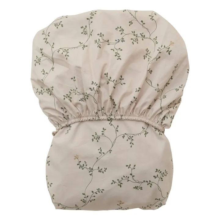 garbo&friends Drap-housse Botany en percale de coton | Vert