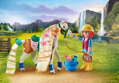 Playmobil 71639 Horses of Waterfall Byggesett Ellie med Hest