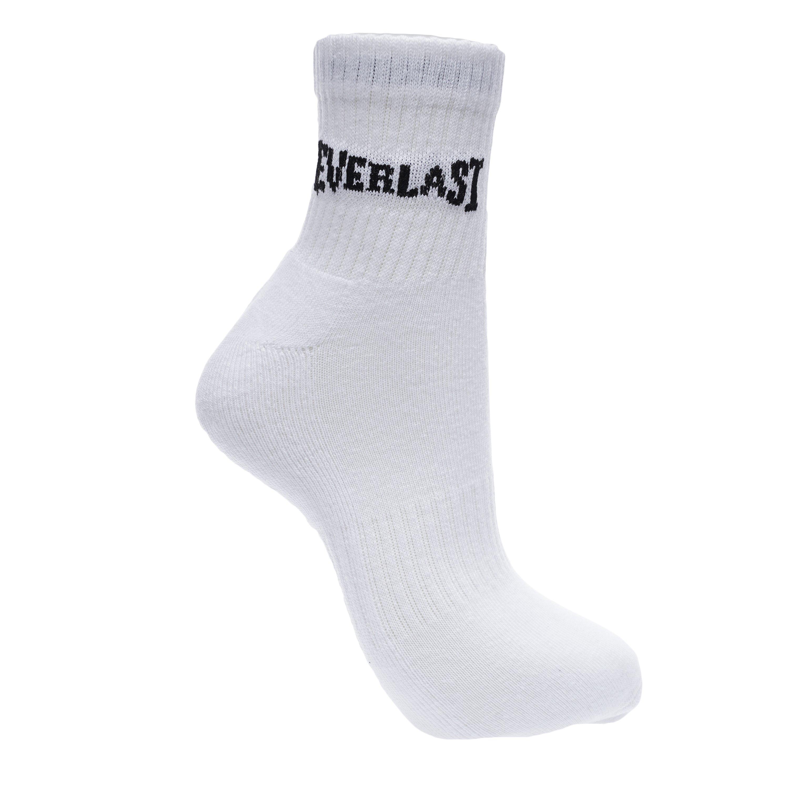 Everlast Quarter Sock 3 Pack Mens