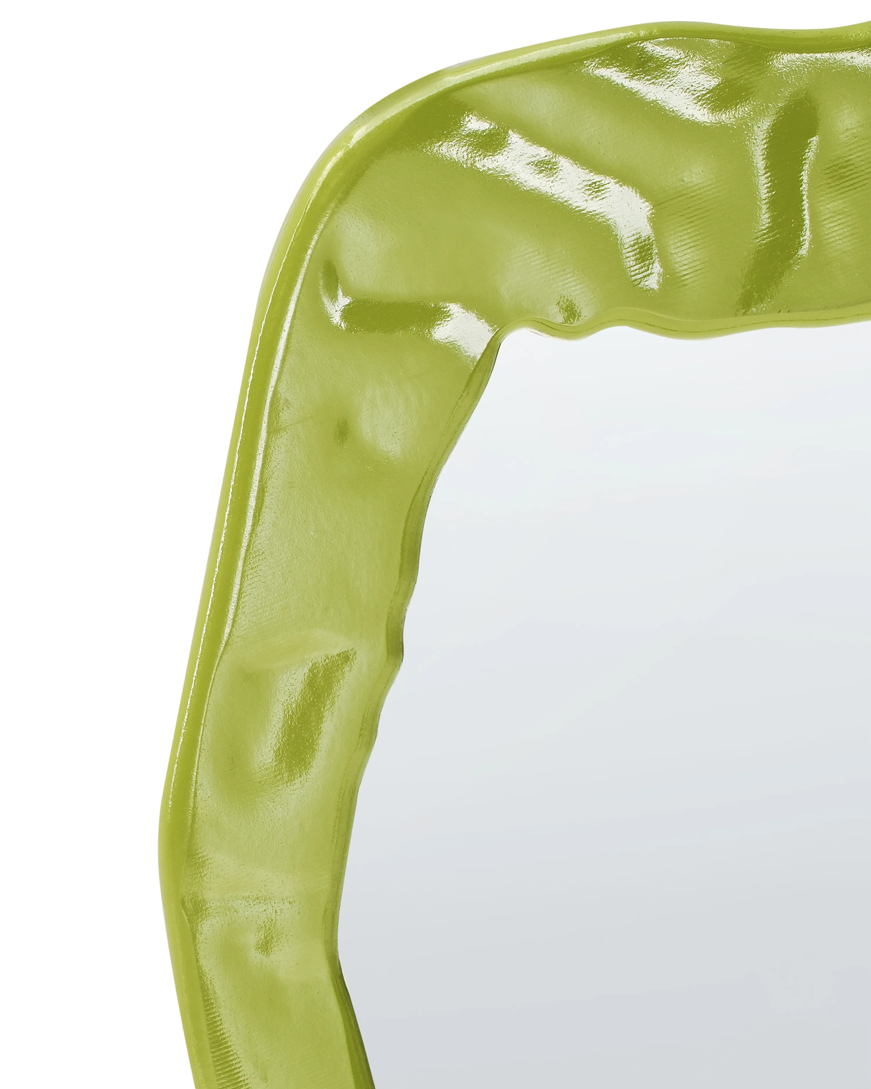 Wandspiegel MARTYRE 57 cm 74 cm Groen