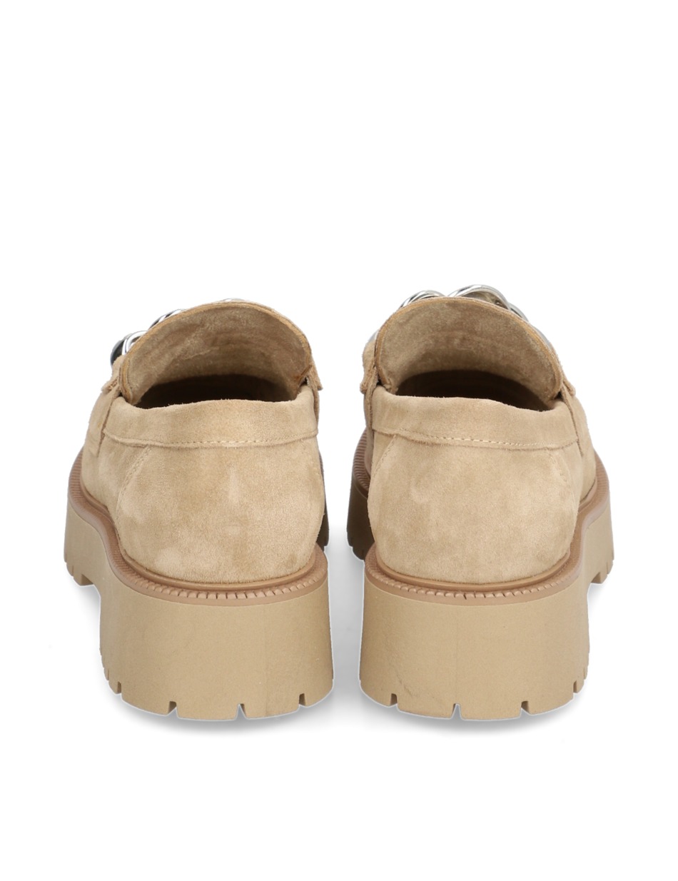 Veloursleder Slipper klassisch