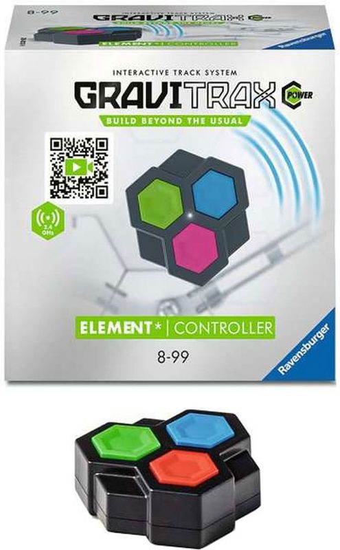 Ravensburger - Gravitrax Power Element Controller - Knikkerbaan - Uitbreiding - Interactief - Leerzaam