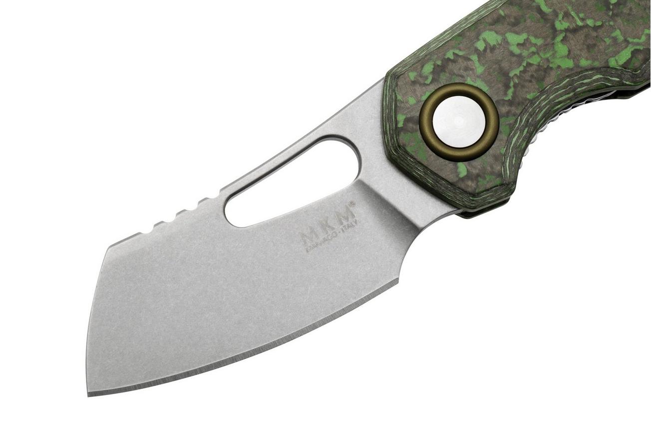 MKM Isonzo FX03-2CJ Cleaver Stonewashed, Jungle Wear Carbon Fiber zakmes, Jesper Voxnaes design