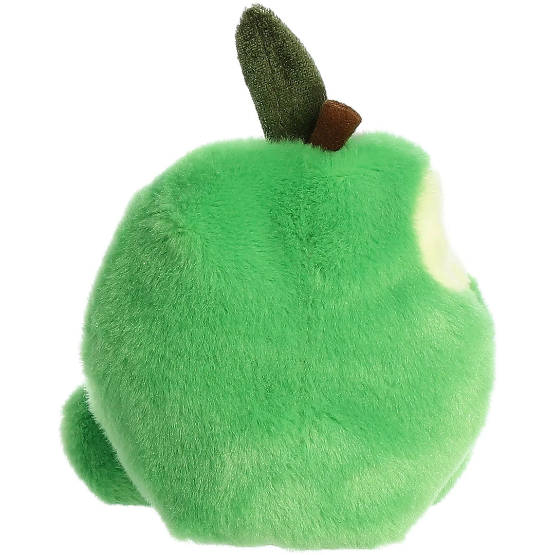 palm pals knuffelappel green jolly - 13 cm