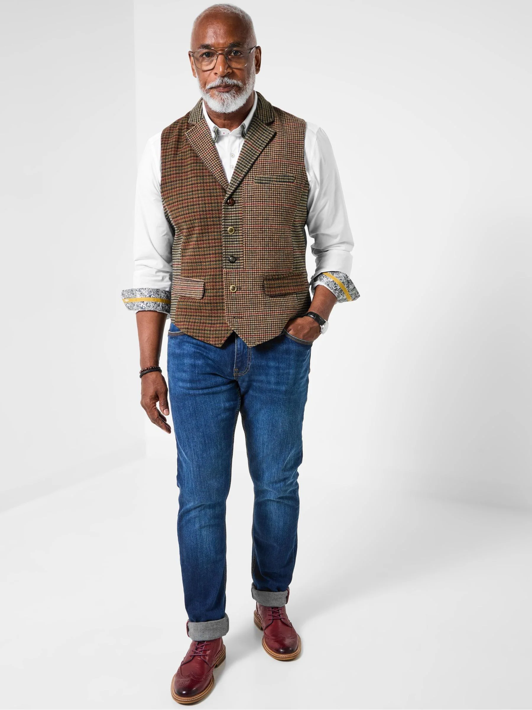 Joe Browns Contrast Lined Waistcoat
