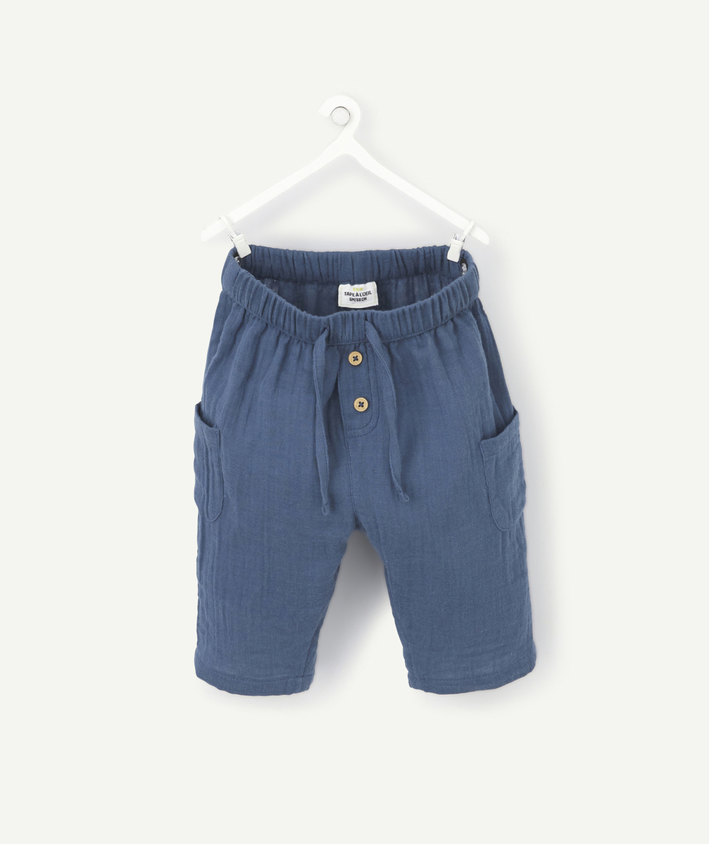 LE PANTALON SAROUEL LÉGER EN COTON BIOLOGIQUE