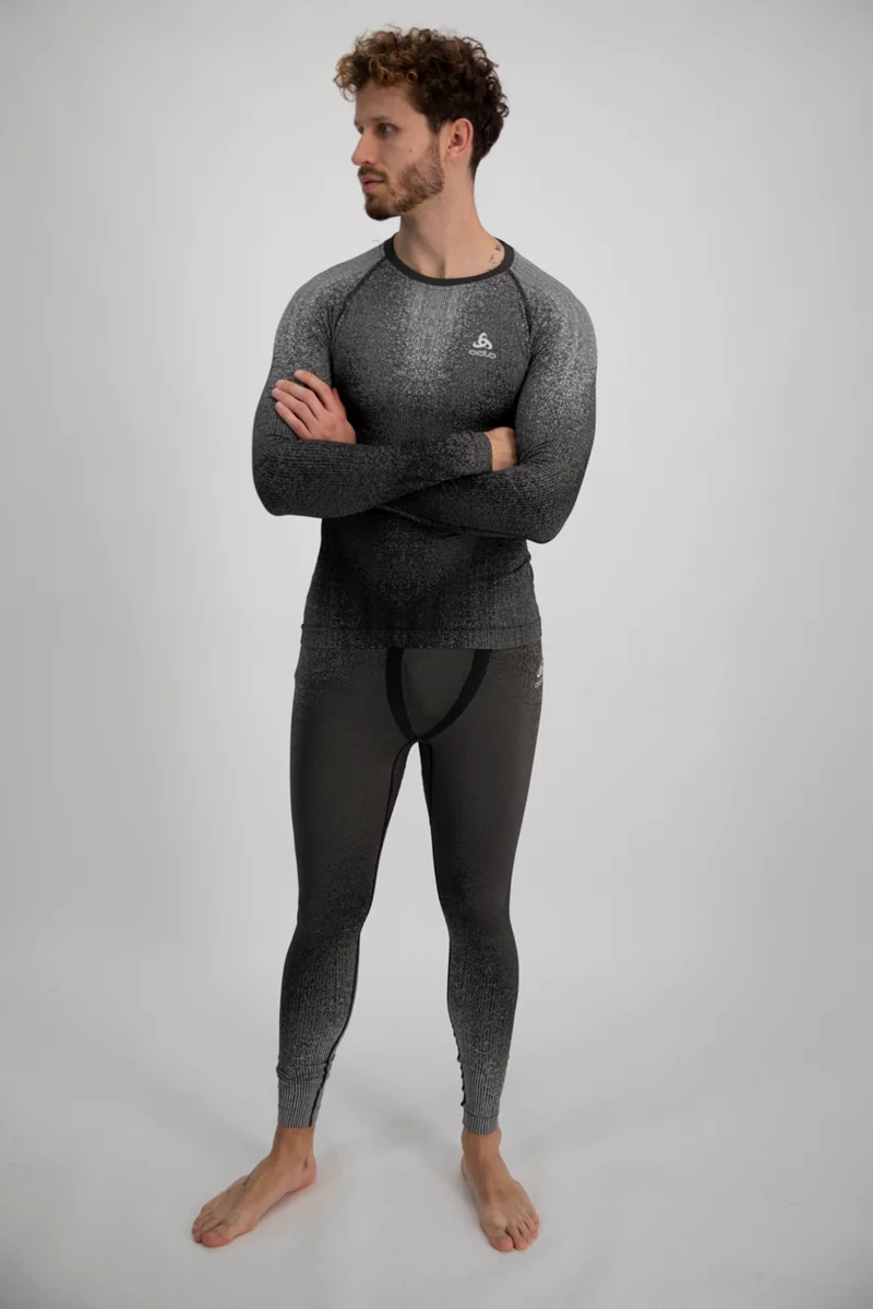 Odlo Performance Blackcomb Warm Herren Thermo Longsleeve