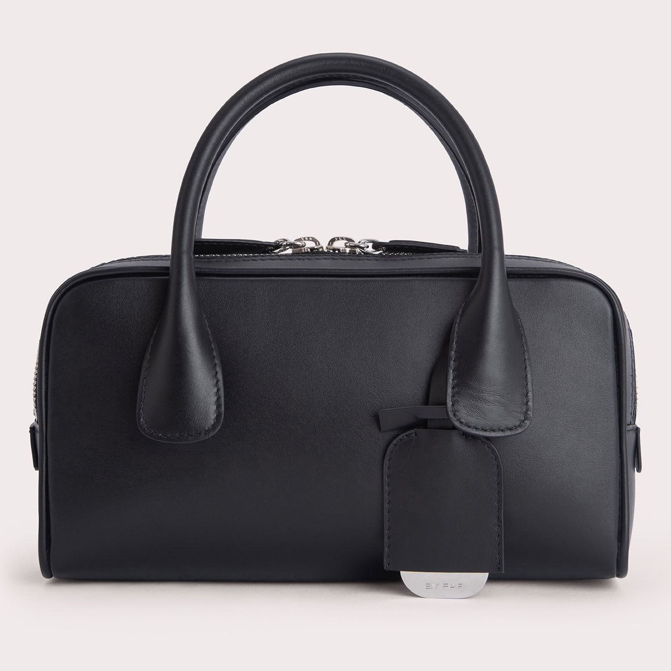 By Far Sac à main en Cuir Baby Beau noir - 15x23.5x5 cm