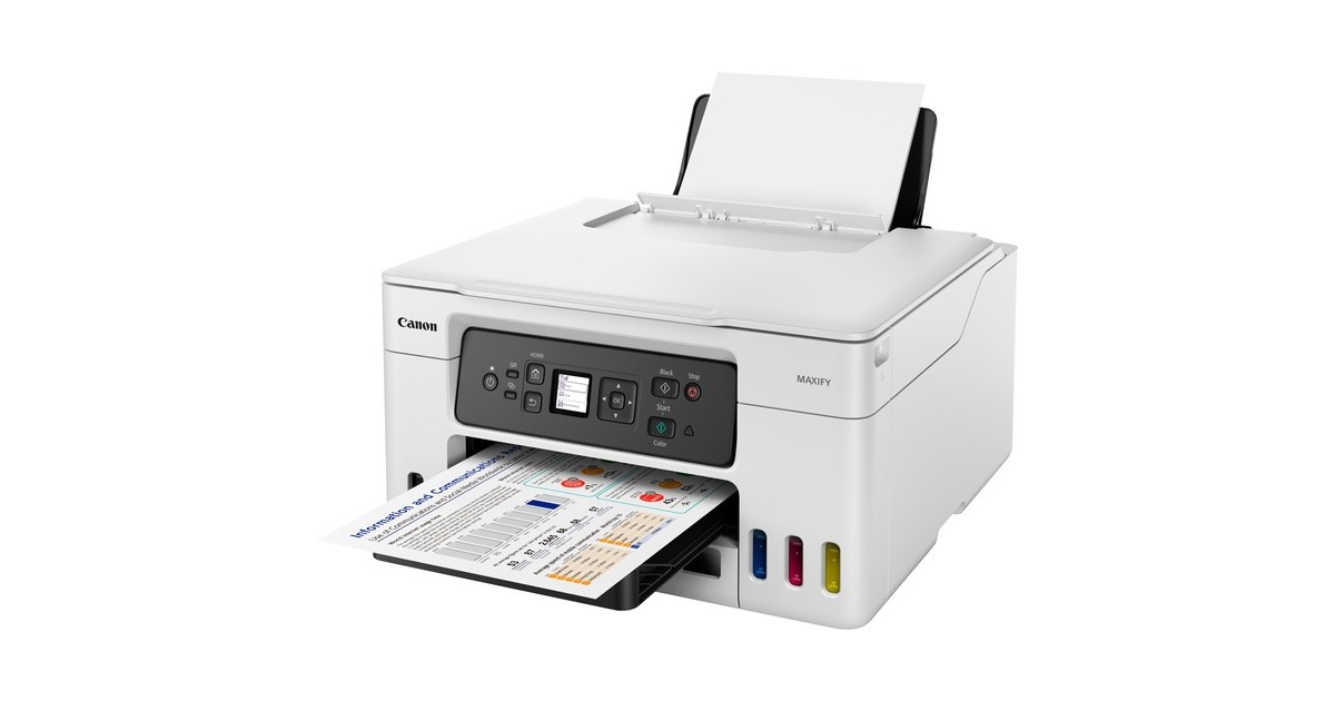 CanonMaxify GX3050 all-in-one inkjetprinter  (Wit, Scannen, Kopiëren, Wi-Fi)