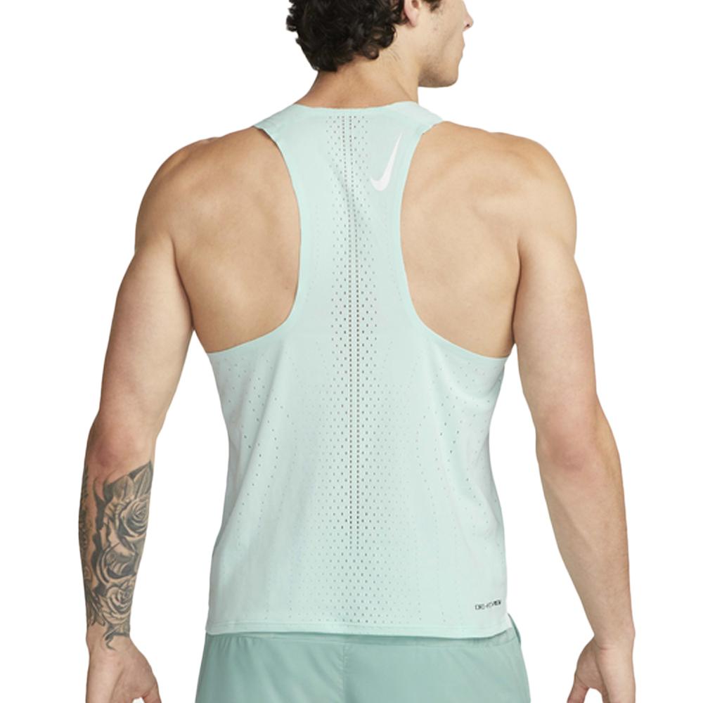 Nike Débardeur Bleu Homme Nike Aroswft Singlet