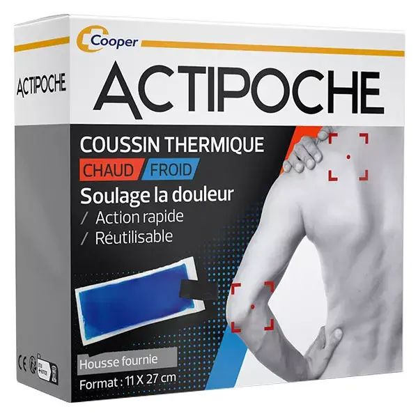 Almofada térmica Actipoche para contraturas musculares, modelo em gel médio