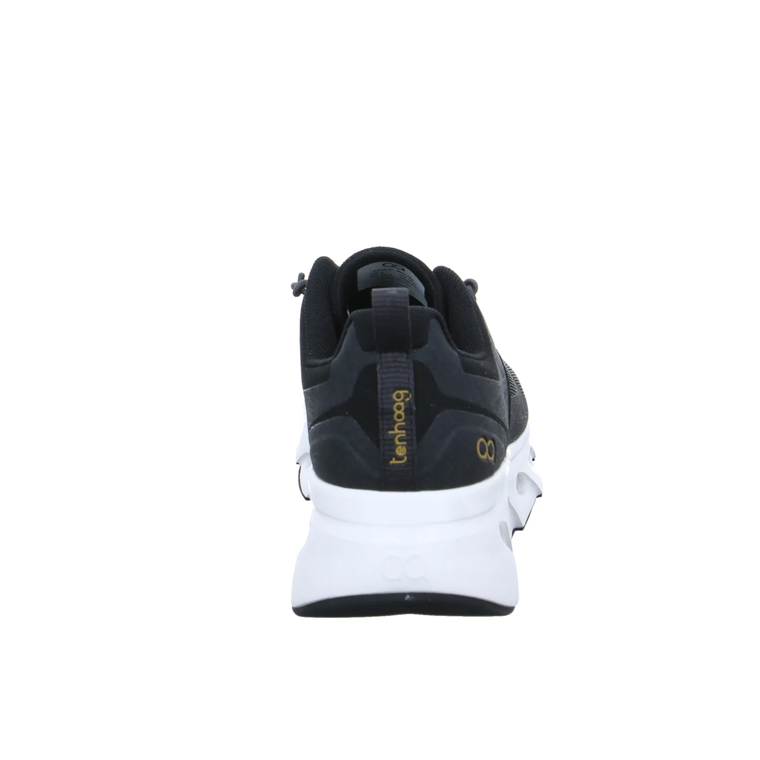 TENHAAG Sneaker Schwarz Recycelte Materialien
