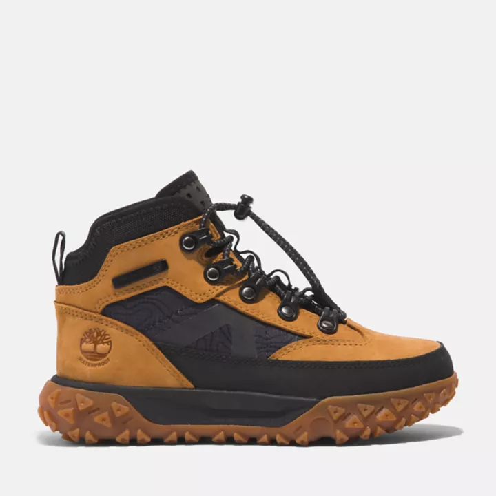 Baskets GreenStride Motion 6 avec TimberDry pour enfant en jaune