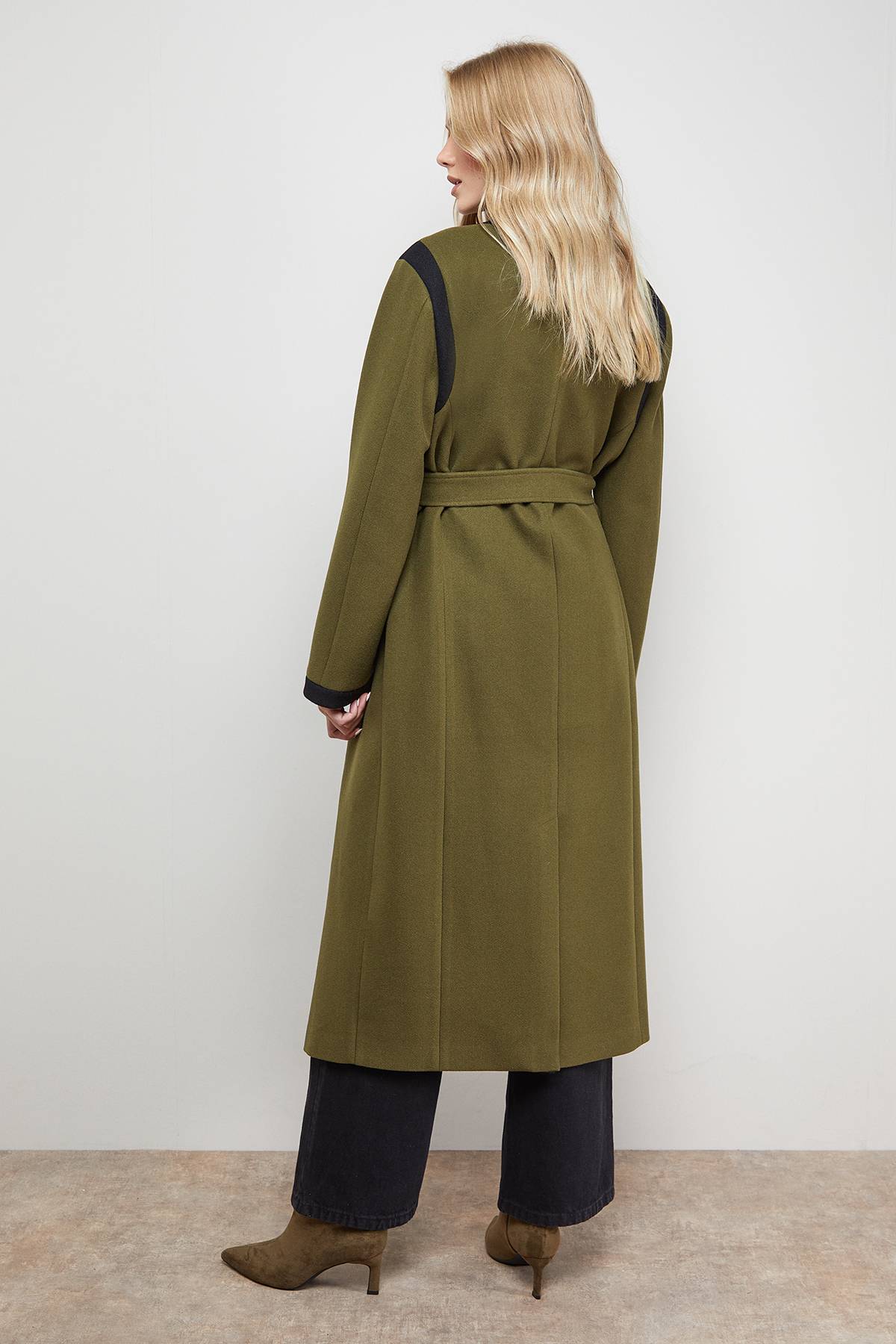 Oasis Manteau à Liserés