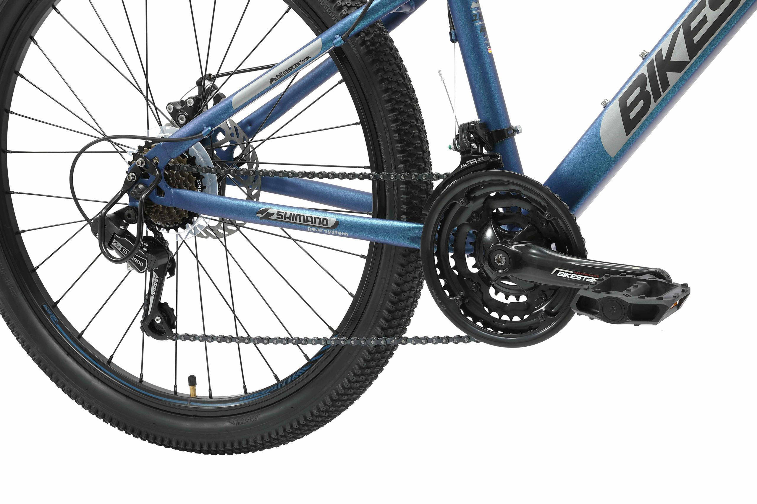 BikeStar Hardtail Staal MTB Medium 26 Inch 21 Speed