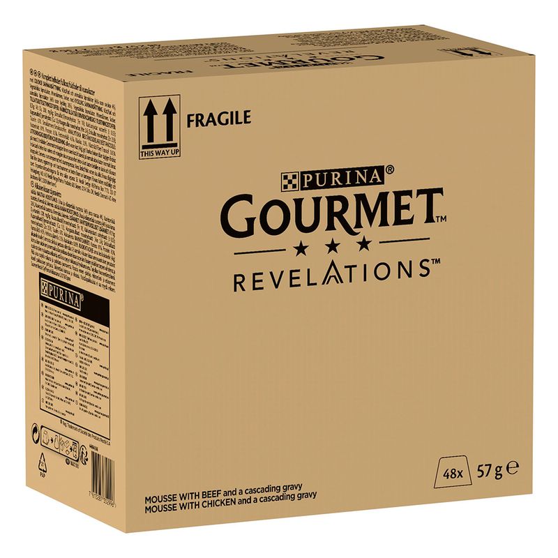 Lot Gourmet Revelations Mousseline 48 x 57 g