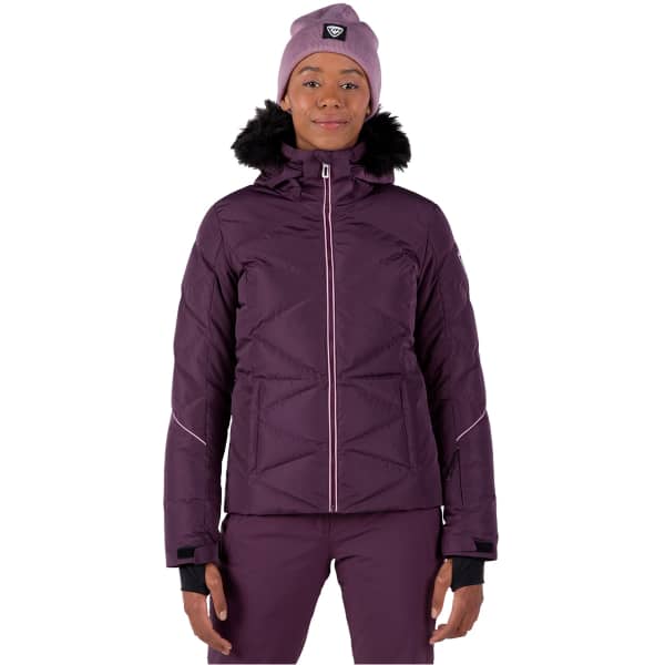 Veste de ski ROSSIGNOL W STACI PEARLY JKT MULBERRY