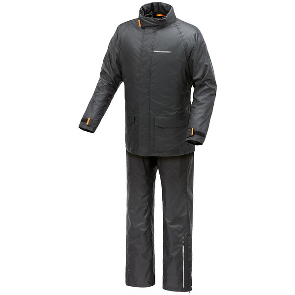 Tucano Urbano - Veste et pantalon pluie - Set Diluvio Day Hydroscud® Noir