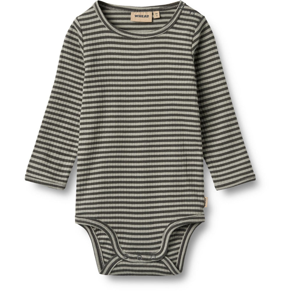 Køb Wheat Winter Forest Stripe Body L/S Berti