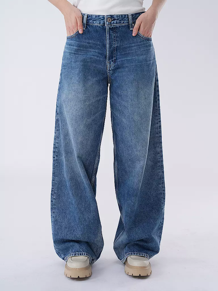 AG Jeans Wide Leg MAXI RELAX blau