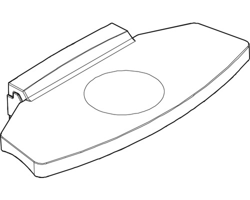 Handgreep voor BB-modellen van zwart aluminium
