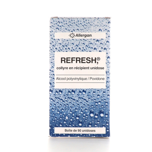 Refresh collyre en récipient unidose - Pharmacie des Drakkars